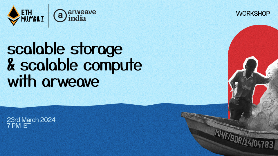 Scalable storage & scalable compute with Arweave