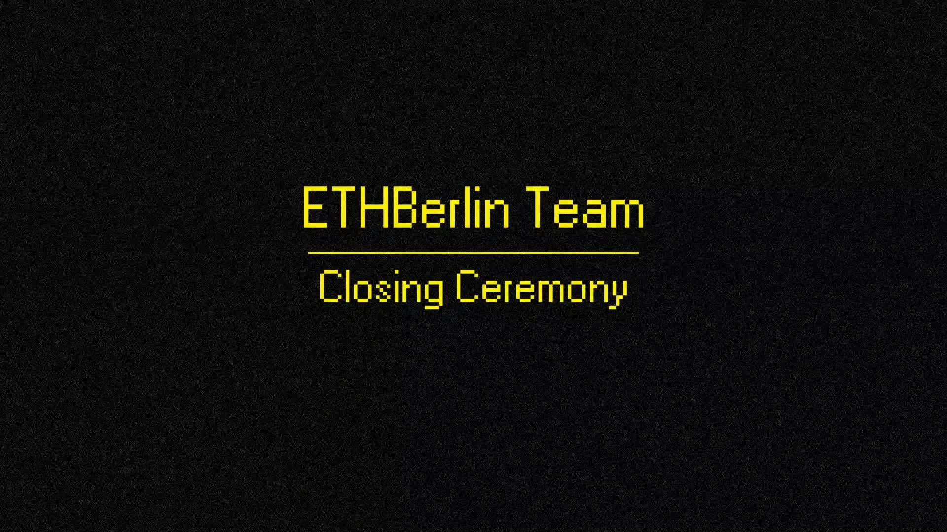 Closing Ceremony
