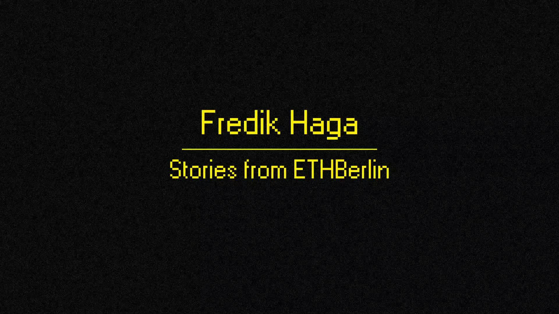 Stories from ETHBerlin