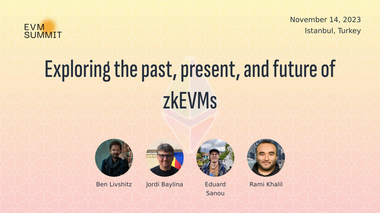Exploring the past, present, and future of zkEVMs