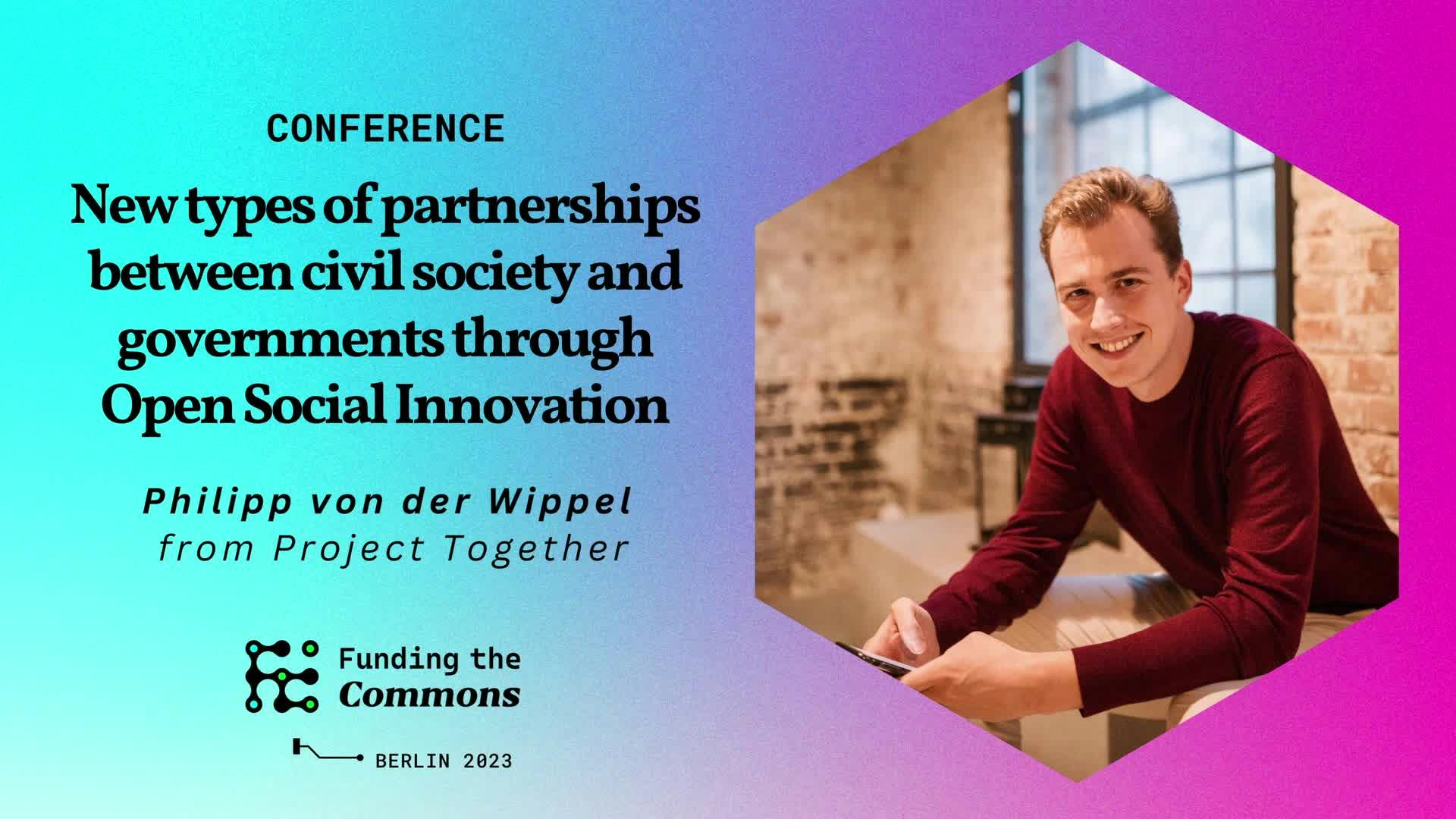 New types of partnerships between civil society and governments through Open Social Innovation