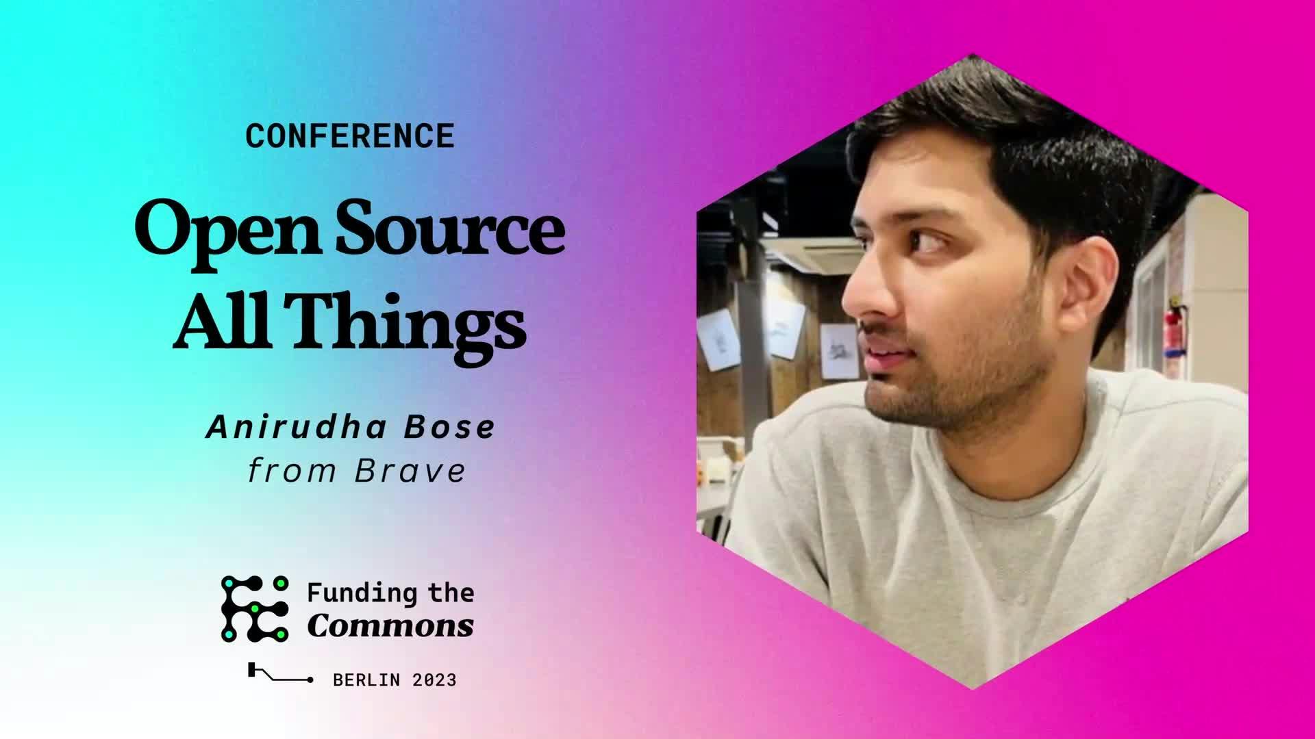 Open source all things